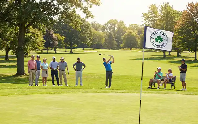 Golf tournament at the Kawartha Tri-Sport Tournament